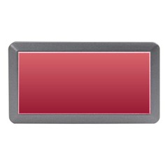 Coral Pink To Burgundy Red Linear Gradient Memory Card Reader (mini) by GradientsOmbre