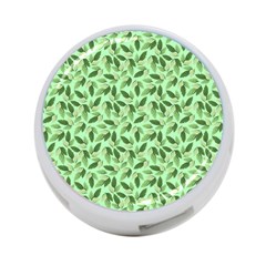 Leaves Pattern Texture Seamless 4-port Usb Hub (one Side) by Hannah976