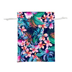 Hawaiian Flowers Hawaii Lightweight Drawstring Pouch (l) by Cemarart
