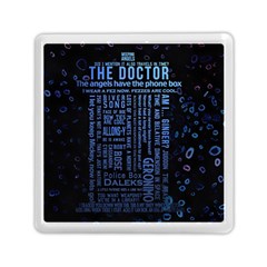 Doctor Who Tardis Memory Card Reader (square) by Cemarart