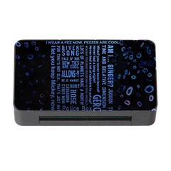 Doctor Who Tardis Memory Card Reader With Cf by Cemarart