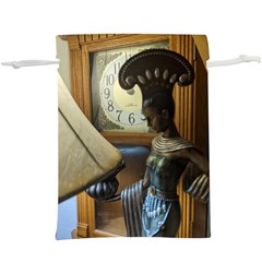 Lady Lightweight Drawstring Pouch (xl) by bestdesignintheworld