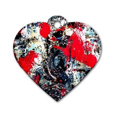 Multiple Desires-1-2 Dog Tag Heart (one Side) by bestdesignintheworld