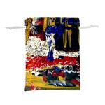 abstract-1 Lightweight Drawstring Pouch (M) Back