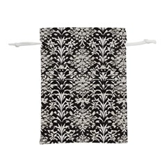 Gothic Leaf Pattern 4 Lightweight Drawstring Pouch (s) by violetheavensky