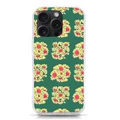 Retro 1880s Flowers Pattern 6 Iphone 15 Pro Tpu Uv Print Case by violetheavensky