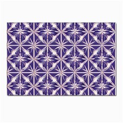 Royal Fractal Pattern 4 Postcard 4 x 6  (pkg Of 10) by violetheavensky