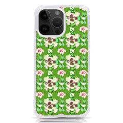 Retro 1880s Flowers Pattern 4 Iphone 14 Pro Max Tpu Uv Print Case by violetheavensky