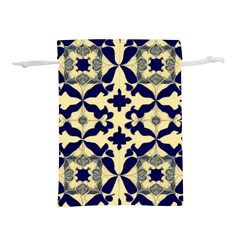 Royal Fractal Pattern 3 Lightweight Drawstring Pouch (l) by violetheavensky