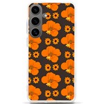 Retro 40s 50s Flowers Pattern Halloween 2 Samsung Galaxy S24 Ultra 6.9 Inch TPU UV Case Front