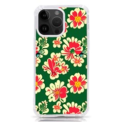 Retro 40s 50s Mexico Flowers Pattern 2 Iphone 14 Pro Max Tpu Uv Print Case by violetheavensky