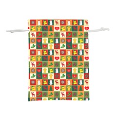 Template Christmas Pattern Lightweight Drawstring Pouch (m) by Proyonanggan