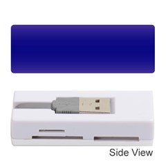 Cotton Candy Pink To Navy Blue Bilinear Gradient Memory Card Reader (stick) by GradientsOmbre