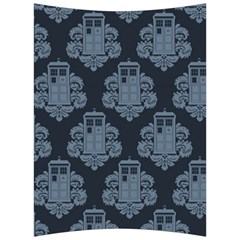 Dr Who Tardis Pattern Back Support Cushion by Tsamara