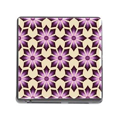 Pattern Design Star Snowflake Memory Card Reader (square 5 Slot) by Sabxi