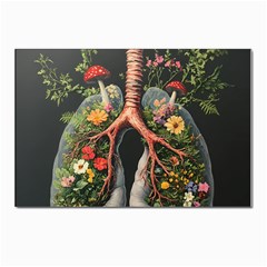 Lungs Health Postcards 5  X 7  (pkg Of 10) by Sabxi