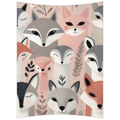 Fox Back Support Cushion by DinkovaArt