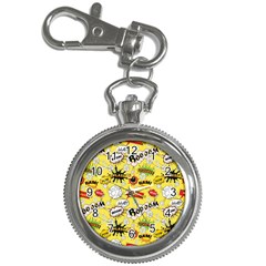 Cartoon Comics Pattern Key Chain Watches by Posterlux
