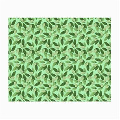 Leaves Pattern Texture Seamless Small Glasses Cloth (2 Sides) by Hannah976