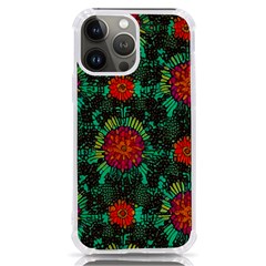 Mid Century Retro Floral 1970s 1960s Pattern 72 Iphone 13 Pro Max Tpu Uv Print Case by violetheavensky