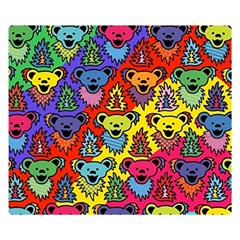 Grateful Dead Jam Bears 50  X 40  Two Sides Premium Plush Fleece Blanket (kids Size) by Tsamara