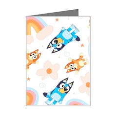 Bluey Mini Greeting Card by avitendut