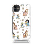 Bluey, Bluey merch, Bluey pattern, Bluey Bluey, bingo, Bluey design, bluey dog iPhone 11 TPU UV Print Case Front