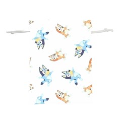 Bluey, Bluey Merch, Bluey Pattern, Bluey Bluey, Bingo, Bluey Design, Bluey Dog Lightweight Drawstring Pouch (s) by avitendut
