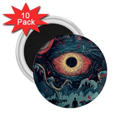 Monsters Nightmare 2 25  Magnets (10 Pack)  by Tsamara