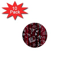 Abstract Pattern Background 1  Mini Magnet (10 Pack)  by Tsamara