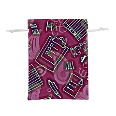 Abstract Art Pattern Design Background Lightweight Drawstring Pouch (m) by Grandong
