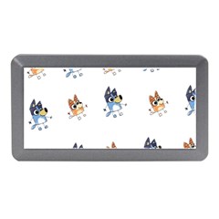 Bluey, Bluey Merch, Bluey Pattern, Bluey Bluey, Bingo, Bluey Design, Bluey Dog Memory Card Reader (mini) by avitendut