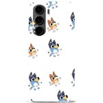 Bluey, Bluey merch, Bluey pattern, Bluey Bluey, bingo, Bluey design, bluey dog Samsung Galaxy S24 Plus 6.7 Inch Black TPU UV Case Front