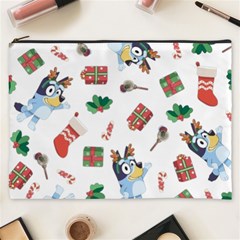 Bluey, Bluey Merch, Bluey Pattern, Bluey Bluey, Bingo, Bluey Design, Bluey Dog Cosmetic Bag (xxxl) by avitendut