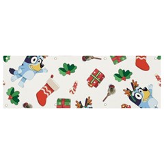 Bluey, Bluey Merch, Bluey Pattern, Bluey Bluey, Bingo, Bluey Design, Bluey Dog Banner And Sign 9  X 3  by avitendut