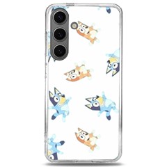 Bluey, Bluey Merch, Bluey Pattern, Bluey Bluey, Bingo, Bluey Design, Bluey Dog Samsung Galaxy S24 6 2 Inch Tpu Uv Case by avitendut