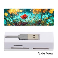 Flowers Detail Painting Nature Memory Card Reader (stick) by Anend