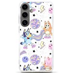 Bluey, Bluey merch, Bluey pattern, Bluey Bluey, bingo, Bluey design, bluey dog Samsung Galaxy S24 Ultra 6.9 Inch TPU UV Case Front