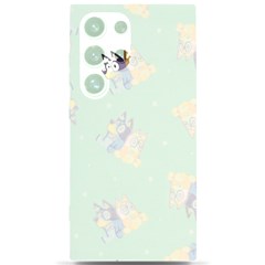 Bluey, Bluey Merch, Bluey Pattern, Bluey Bluey, Bingo, Bluey Design, Bluey Dog Samsung Galaxy S24 Ultra 6 9 Inch Black Tpu Uv Case by avitendut