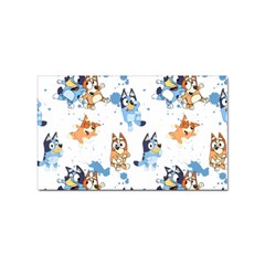 Bluey, Bluey Merch, Bluey Pattern, Bluey Bluey, Bingo, Bluey Design, Bluey Dog Sticker Rectangular (10 Pack) by avitendut