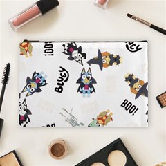 Bluey, Bluey Merch, Bluey Pattern, Bluey Bluey, Bingo, Bluey Design, Bluey Dog Cosmetic Bag (large) by avitendut