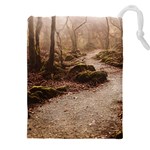 Path Trees Forest Fantasy Drawstring Pouch (4XL) Front