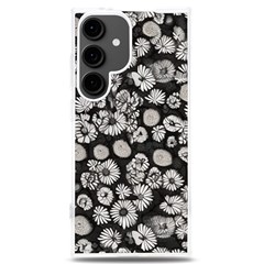Mid Century Retro Floral 1970s 1960s Pattern 86 Samsung Galaxy S24 Plus 6 7 Inch Tpu Uv Case by violetheavensky