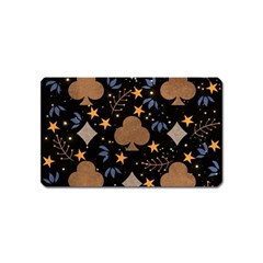 Seamless Pattern Repeat Repetition Magnet (name Card) by Tsamara