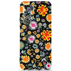 Mid Century Retro Floral 1970s 1960s Pattern 57 Samsung Galaxy S24 Plus 6 7 Inch Black Tpu Uv Case by violetheavensky