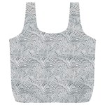 Light Grey Snake Full Print Recycle Bag (XXL) Front