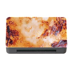Burnt Paper Texture Print Design Memory Card Reader With Cf by dflcprintsclothing