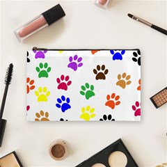 Pawprints Paw Prints Paw Animal Cosmetic Bag (medium) by Anend
