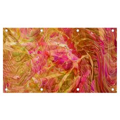 Acid Green Blend Banner And Sign 7  X 4  by kaleidomarblingart