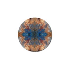 Pour Repeats Golf Ball Marker (4 Pack) by kaleidomarblingart